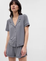 Women's grey pajama blouse GAP