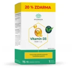 APOROSA Vitamin D3 1000 ui 90 kapslí