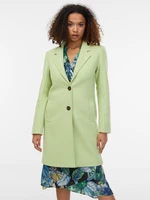 Orsay Světle zelený dámský kabát - Dámské