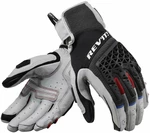 Rev'it! Gloves Sand 4 Light Grey/Black 3XL Guantes de moto