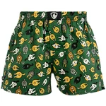 Green men's patterned shorts Represent