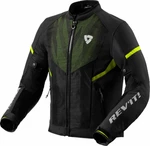 Rev'it! Hyperspeed 2 GT Air Black/Neon Yellow S Giacca in tessuto