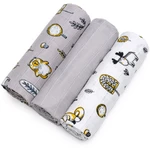 T-TOMI TETRA Cloth Diapers HIGH QUALITY látkové pleny Forest 70x70 cm 3 ks