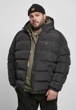Megfordítható kapucnis kabát fekete/woodcamo