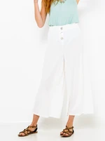 White Culottes Pants CAMAIEU - Women