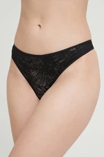 Tangá Calvin Klein Underwear čierna farba,000QF6878E