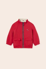 Dětská oboustranná bunda Mayoral červená barva