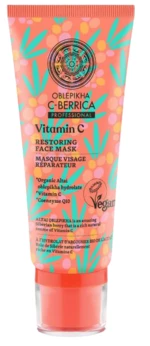 Oblepikha C-Berrica Obnovujúca maska na tvár - vitamin C a rakytník 100 ml