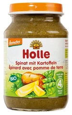 Holle bio dětská přesnídávka Špenát s bramborem 190 g