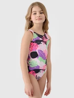 Dívčí jednodílné plavky - multibarevné