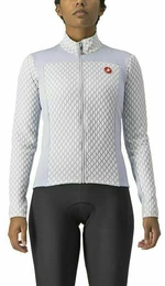 Castelli Sfida 2 Jersey FZ Silver Gray/White L Cyklodres/ tričko