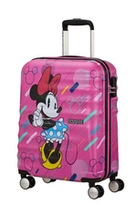 American Tourister Kabinový cestovní kufr Wavebreaker Disney Spinner 36 l - fuchsiová