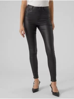 Black women's skinny fit pants VERO MODA Sophia - Women