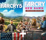 Far Cry 5 + Far Cry New Dawn Deluxe Edition Bundle EU Ubisoft Connect CD Key