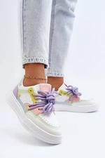 Women's Eco Leather Sneakers Multicolor Avanalis