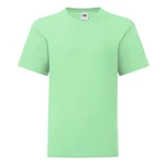 Mint children's t-shirt in combed cotton Fruit of the Loom