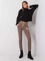 Light brown women's sweatpants