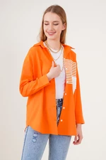 Bigdart 20118 Oversized Shirt - Orange
