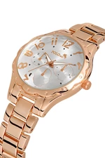 Polo Air Cut Glass Women's Wristwatch Copper Color