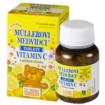 Dr. Müller Müllerovi medvídci s vitaminem C  citron 45 tablet