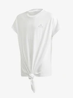 adidas Performance Dance White Girls' Sports T-Shirt - Unisex