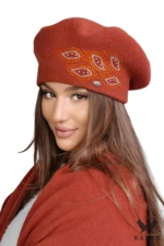 Berretto da donna Kamea Kamea_Beret_K.22.047.46_Ginger