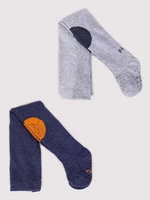 Yoclub Kids's 2Pack Boy's Tights With ABS RAB-0025C-AA0A-006