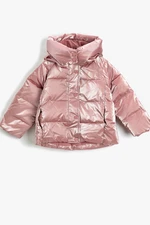 Koton Inflatable Coat with Snap Buttons