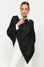 Trendyol Black Cape Blouse