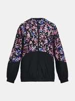 Under Armour Jacket Woven FZ Jacket-BLK - Girls