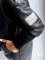 Women's quilted jacket ARANA black Dstreet