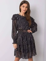 Dress black Och Bella cjok0314. R21