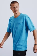 Men's T-shirt cornflower blue Dstreet