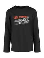 Volcano Kids's Regular Silhouette Longsleeved Top L-Japan Junior B17347-W22