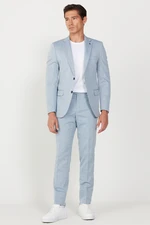 ALTINYILDIZ CLASSICS Normal Waist, Slim Fit Slim Fit Blue Men's Suit ALTINYILDIZ CLASSICS Normal Waist, Slim Fit Slim Fit Blue Men's Suit