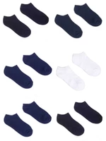 Yoclub Kids's 6Pack Boys' Ankle Thin Socks SKS-0027C-0000-004