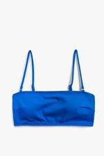 Koton Bikini Top - Blue - Plain