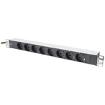 Digitus DN-95401 19 palca  zásuvková lišta vhodná do skrine sieťových rozvodov   1 U zásuvka s ochranným kontaktom vr. 2