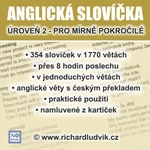 Anglická slovíčka - úroveň 2 pro mírně pokročilé - Richard Ludvík - audiokniha