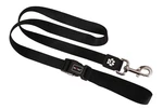 Gimborn Vodítko Nylon Neoprénové 2,5×120cm Čierne