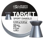 Diabolky Target Sport 4.5 mm JSB® / 500 ks (Farba: Viacfarebná)