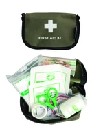 Vojenská sada prvej pomoci, malá Mil-Tec® – Olive Green  (Farba: Olive Green )
