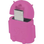 LogiLink USB 2.0 adaptér [1x micro USB 2.0 zástrčka B - 1x USB 2.0 zásuvka A] AA0065 s funkciou OTG