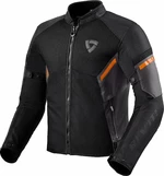 Rev'it! Jacket GT-R Air 3 Black/Neon Orange M Giacca in tessuto