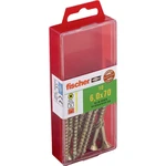Fischer  653979 skrutka so zápustnou hlavou 6 mm 70 mm krížová dražka Pozidriv     glavanizované zinkom 10 ks