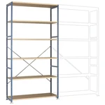 Manuflex RP1328.2001 základný modul regálu oddelenia 140 kg (š x v x h) 1220 x 2500 x 600 mm ocel práškovo lakované červ