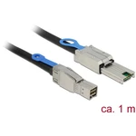 Delock pevný disk prepojovací kábel [1x Mini-SAS zástrčka (SFF-8644) - 1x mini SAS zástrčka (SFF-8088)] 1.00 m čierna