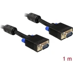 Delock VGA prepojovací kábel #####VGA 15pol. Stecker, #####VGA 15pol. Stecker 1.00 m  82556 s feritovým jadrom #####VGA-