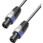 Adam Hall reproduktor kábel [1x SPK zástrčka - 1x SPK zástrčka] 4 x 2.5 mm² 10.00 m čierna