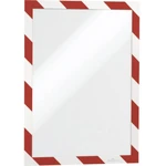 Durable 4944132 DURAFRAME SECURITY A4 - 4944 magnetický rám DIN A4 červená, biela (š x v) 238 mm x 324 mm 2 ks